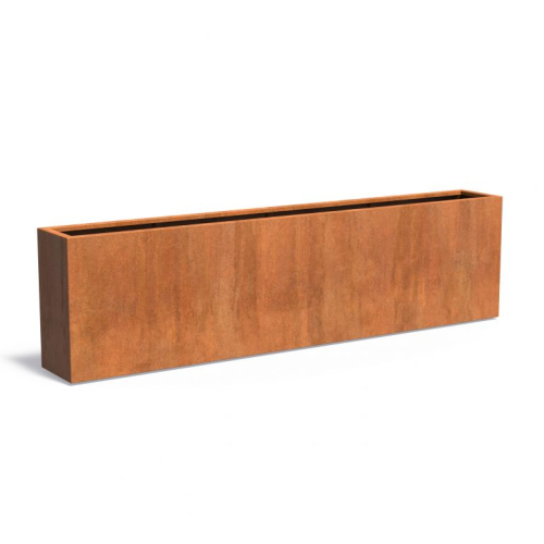 Plantenbak Carrez 300x40x80cm Corten 2mm