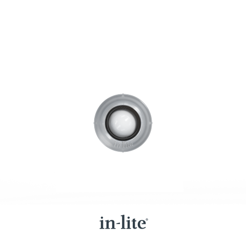 In-Lite Integrated DOT Ø 22 mm BLACK l Grondspot