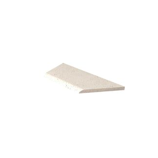 Schellevis Oud hollands zwembadrand hoek links 100/60x40x5 cm creme