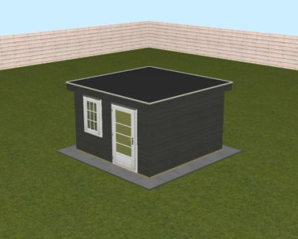 Lugarde tuinhuis configuratie 360 x 360 cm (BxD)