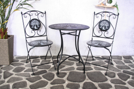 Paris bistro set black (restantpartij)