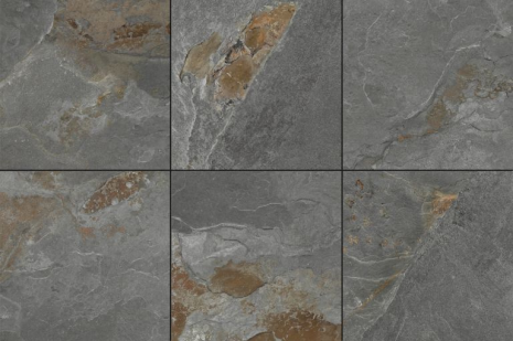 Keramische tegel 60x60x2cm Varese Antracite due