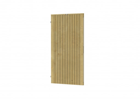 Elan deur verticaal Excellent 99x190, groen geïmpregneerd