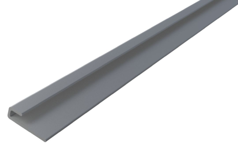 WEO Classic cladding alu start profiel L-300cm 25x0,7mm verpakt per 2 stuks (1090)