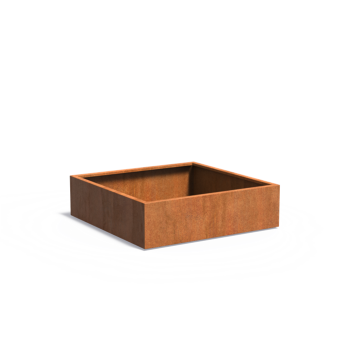 Plantenbak Carrez 140x140x40 cm CorTen 2mm