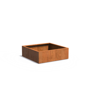Plantenbak Carrez 120x120x40 cm CorTen 2mm