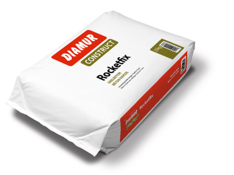 Snelbeton 25 kg PE zak Grijs Diamur Rocketfix