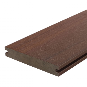 WPC terrasplank Fiberdeck Premium massief 2.3x13.8x400 cm Ipé