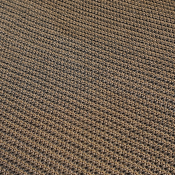 Strak schaduwdoek HPDE 292x392 cm, incl. bevestiging bruin T.b.v. Pergola 300x400 cm