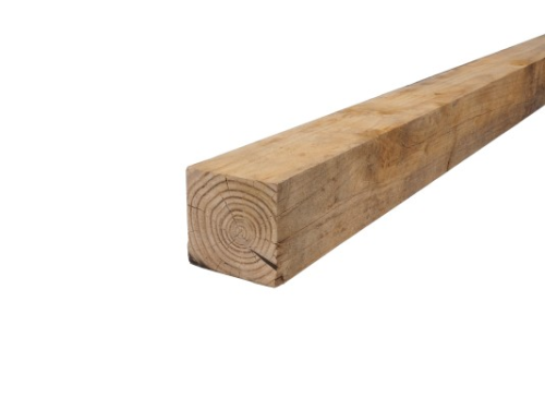 Kastanje houten balk 200x10x10 cm
