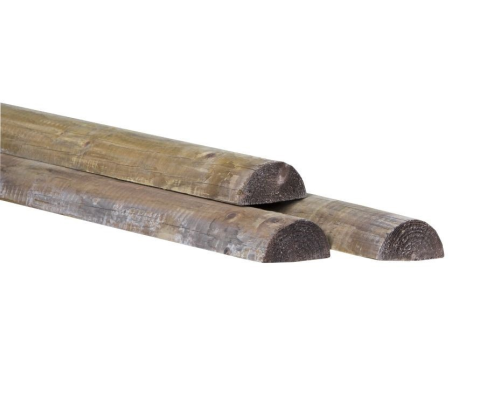 Halfronde regel 600-12 Nobifix gefreesd vuren