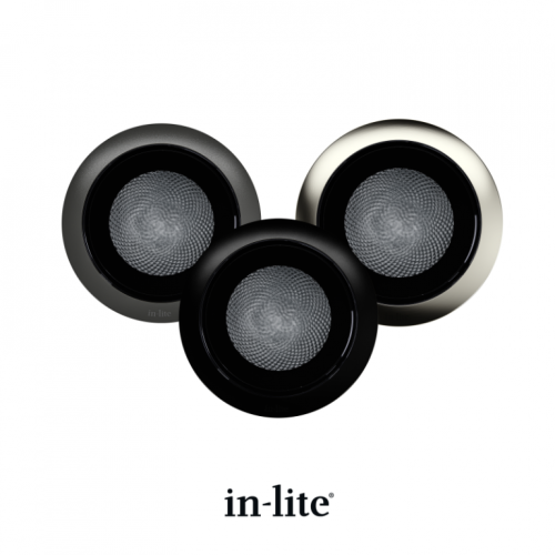 In-Lite Integrated SMART FLUX TONE BLACK Ø 60 mm  l Grondspot