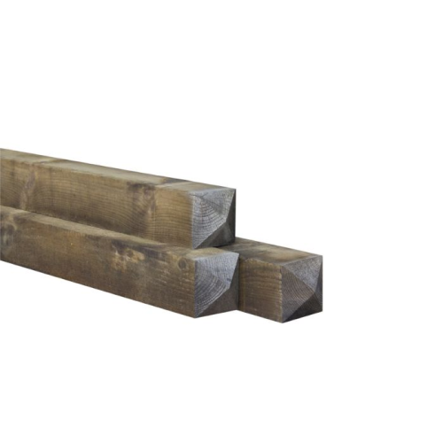 Nobifix fijnbezaagde paal dmk/haaks 10x10x220 cm
