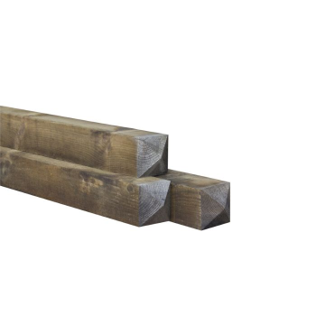 Nobifix fijnbezaagde paal dmk/haaks 10x10x220 cm