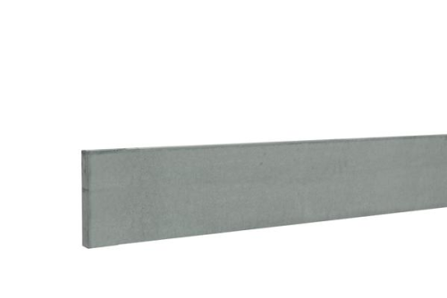 Betonplaat glad 24x3,5x184 cm, grijs, ongecoat ACTIE