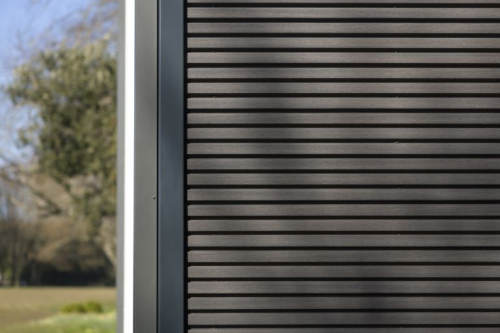 Composiet gevelbekleding WEO35 Gardenwall 33x170x2900 mm Dark Grey