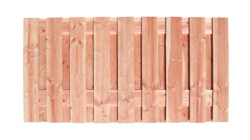 Redvision geschaafd plankenscherm 19-planks 16 mm 180x90 cm