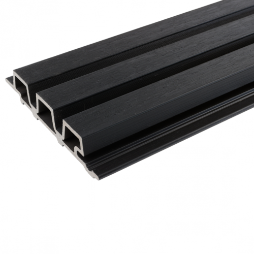 Composiet gevelbekleding WEO35 Gardenwall 33x170x3900mm Ebony Black