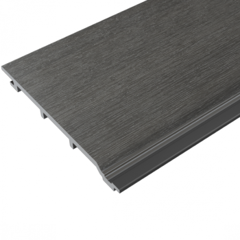 Fiberdeck gevelbekleding composiet WEO Essential 15x173x2900 mm Dark Grey