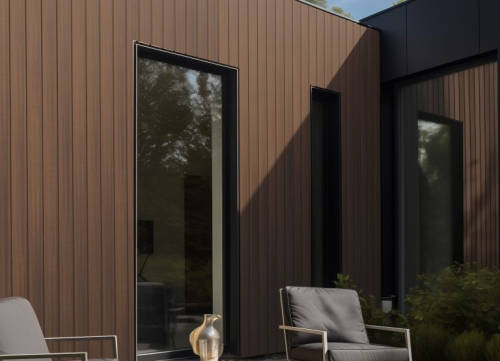 Fiberdeck gevelbekleding composiet WEO Essential 15x173x2900 mm Ipé