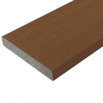 WPC kantplank Fiberdeck Exotics massief 2,25x13,8x300 cm Ipé red