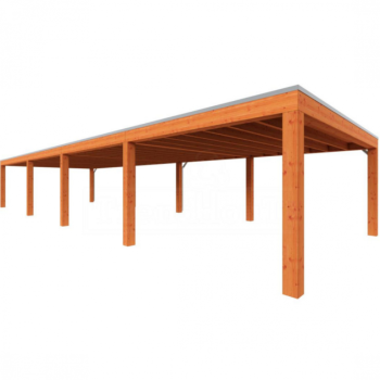 Trendhout Buitenverblijf Palermo XXL 15850x5050x2480mm (bxdxh)