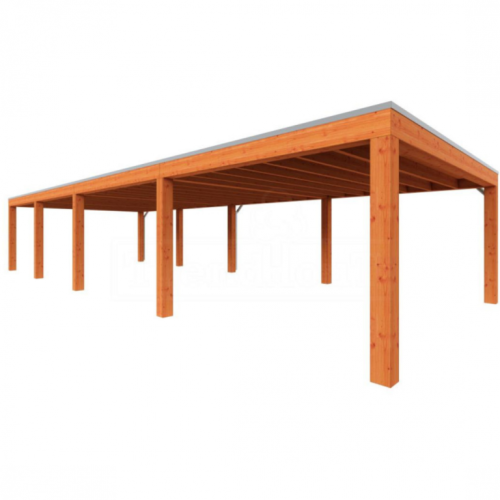 Trendhout Buitenverblijf Palermo XXL 13300x5050x2480mm (bxdxh)