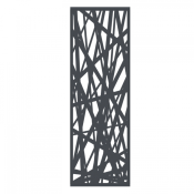 hera vertical decor grey ral7016