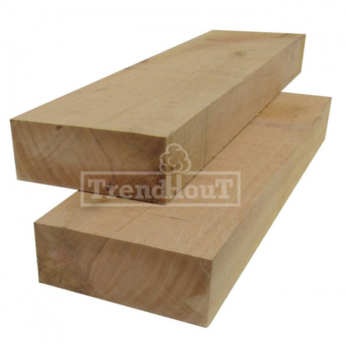 Eiken balken 7x20x300 cm onbehandeld  fijnbezaagd