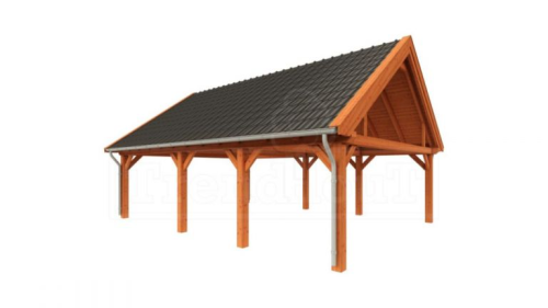 Trendhout Buitenverblijf Zadeldak XXL 9100x7000x5000mm (bxdxh)