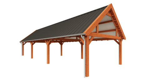 Trendhout Zadeldak Select Landelijk 15050x6800x4950mm (bxdxh)