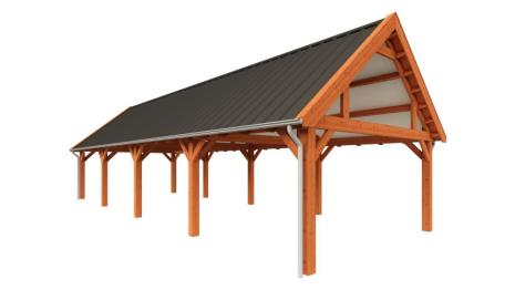 Trendhout Zadeldak Select Landelijk 13750x6800x4950mm (bxdxh)
