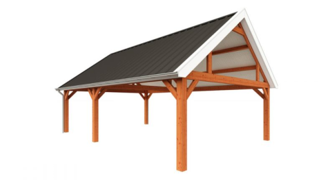 Trendhout Zadeldak Select Modern 9100x6800x4950mm (bxdxh)