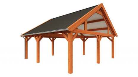 Trendhout Zadeldak Select Landelijk 6550x8100x4950mm (bxdxh)