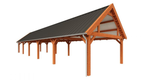 Trendhout Zadeldak Select Landelijk 20000x6800x4950mm (bxdxh)