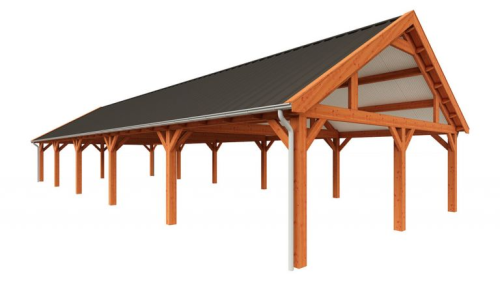 Trendhout Zadeldak Select Landelijk 21100x8100x4950mm (bxdxh)